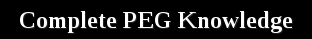 Complete Peg Knowledge